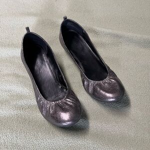 Audrey Brooke Shimmering Bronze Flats